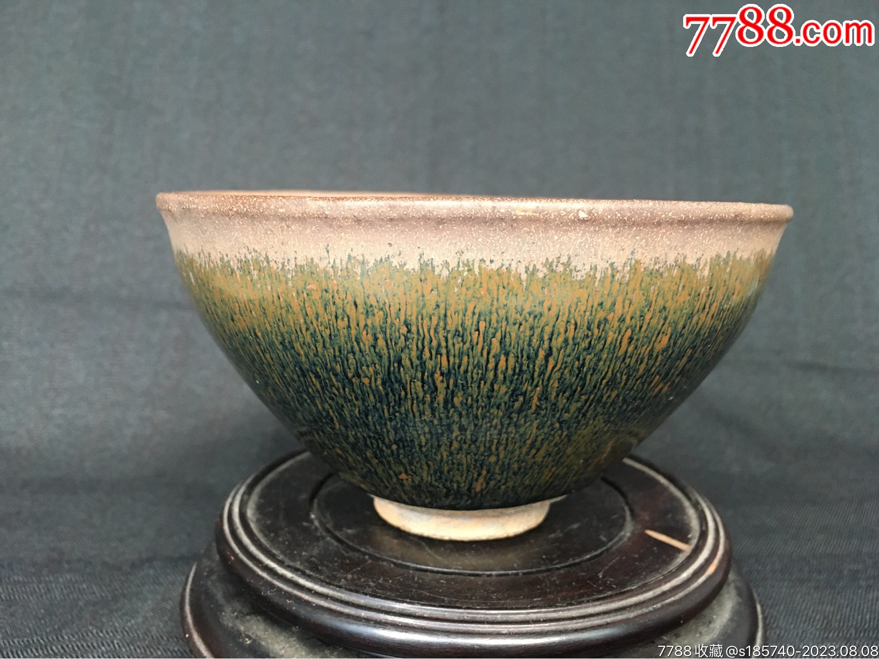 建窑茶盏_黑瓷/酱釉瓷_阅古通金【7788收藏__收藏热线】