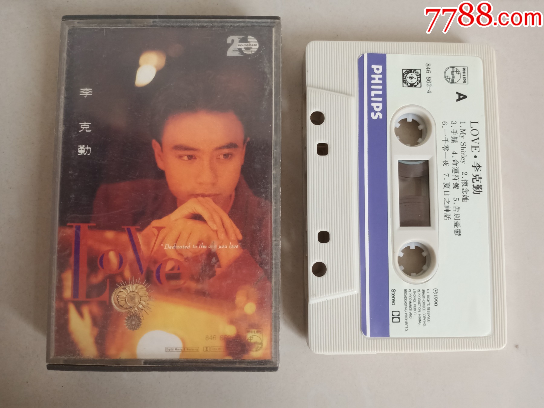 李克勤一生不变月半小夜曲原版磁带卡带__【7788收藏__收藏热线】