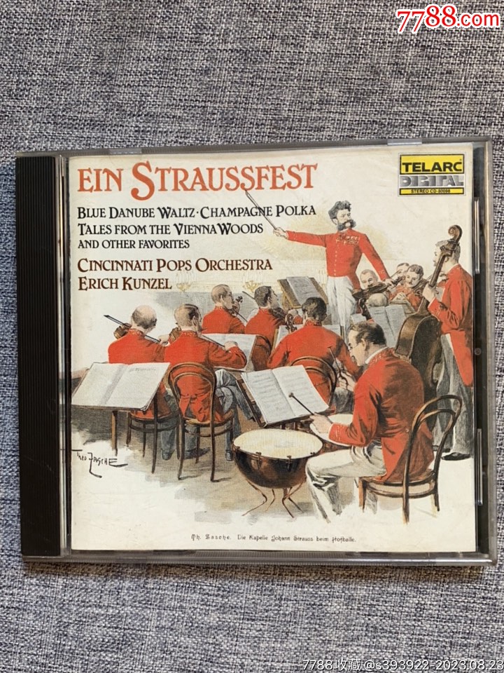 Einstraussfest发烧古典名碟施特劳斯圆舞曲红衫仔1正版CD_音乐CD_一线音乐搬运工【7788收藏__收藏热线】