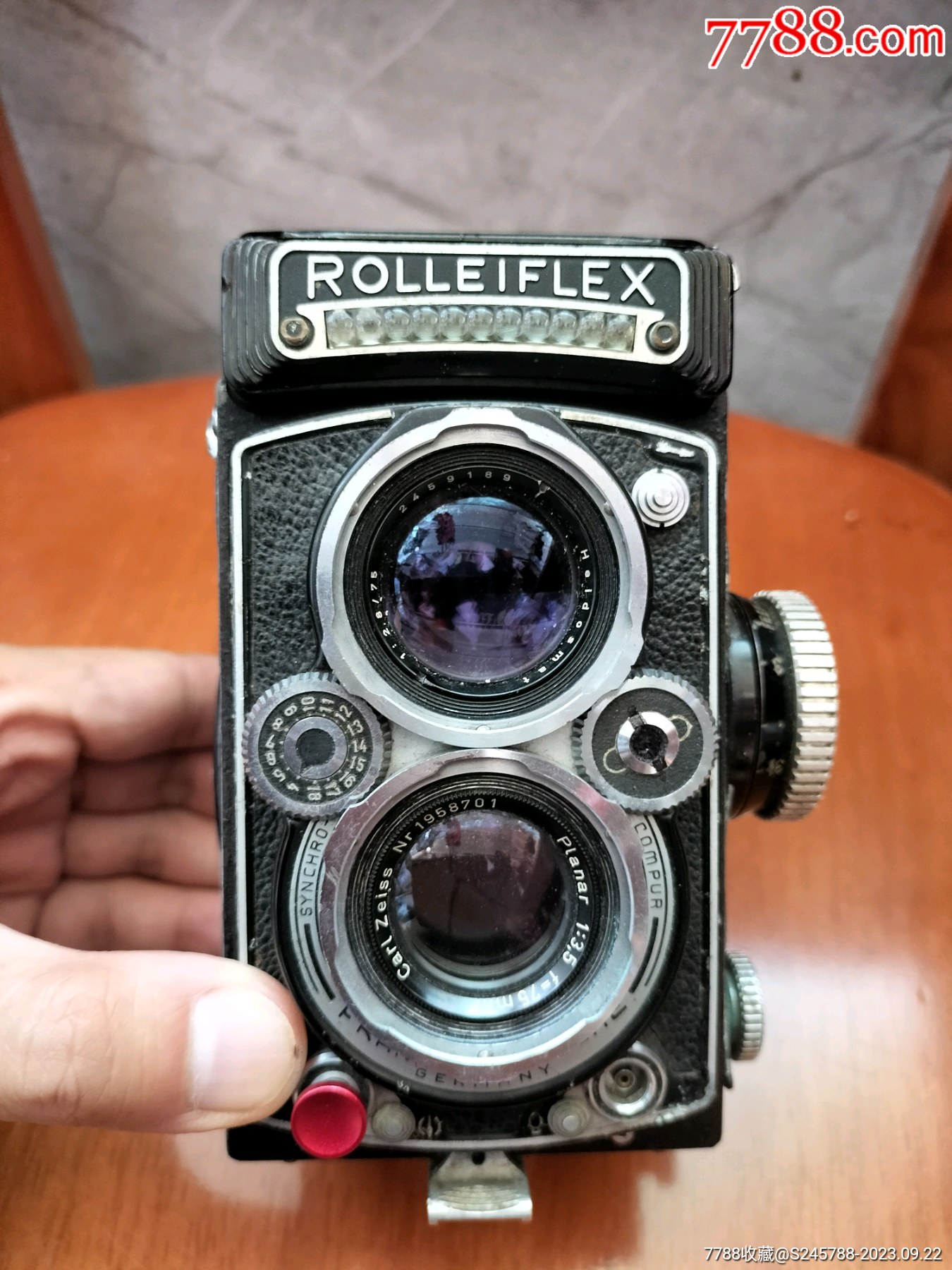 禄来rolleiflex3.5E双反相机_双反相机_薛氏文玩收藏【7788收藏__收藏热线】