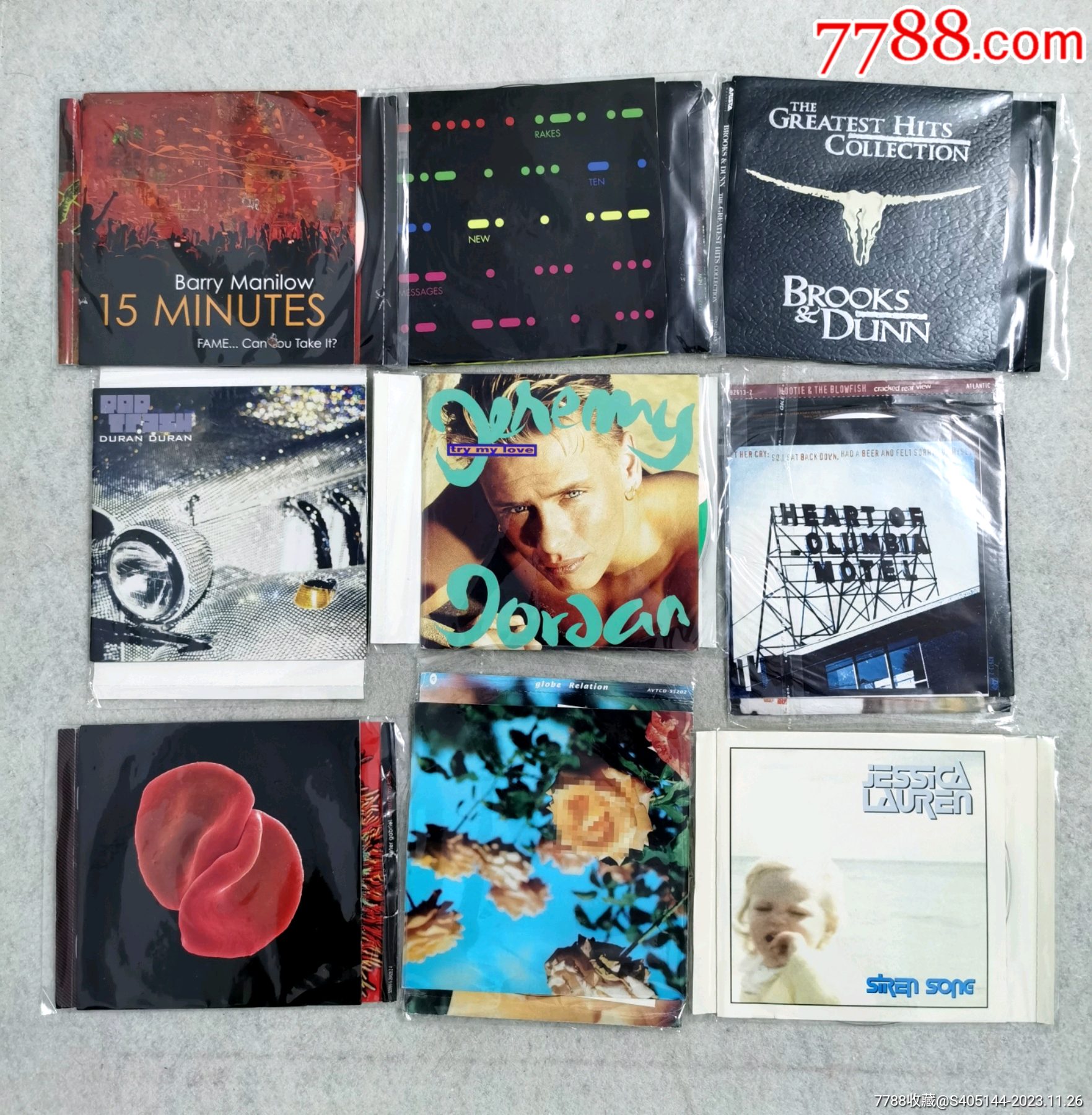 CD共9张,简装正版,多是海外版摇滚音乐,音质好,未拆未上机。_音乐CD_传邮万里【7788收藏__收藏热线】
