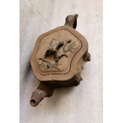 紫砂壶松子树桩壶名家大师作品桃荣款全品壶