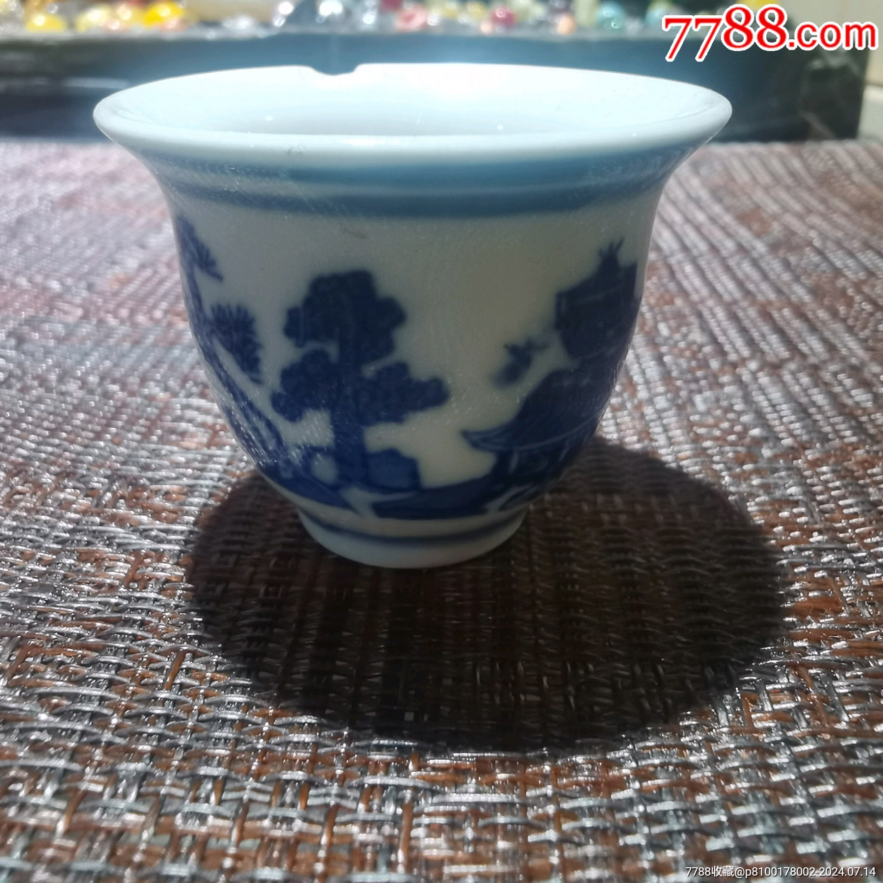 瓷杯-价格:8元-au38387163-青花瓷 -加价-7788收藏__收藏热线