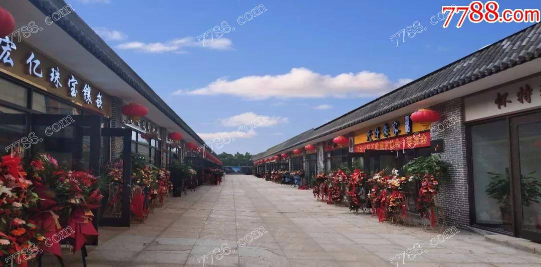 河北石家庄怀特珠宝城步行街开集