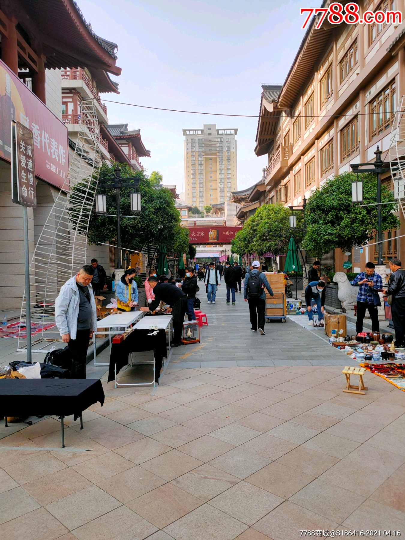 陕西西安大唐西市春季全国地摊集市交流会