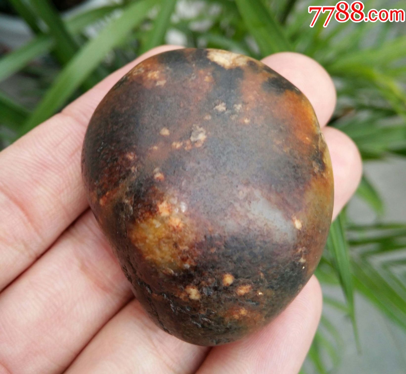和田黑皮籽料