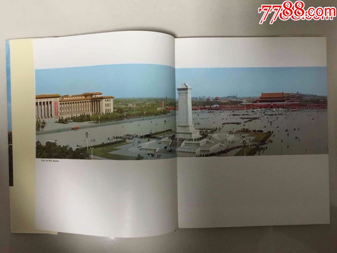 新中国建筑(8开布面硬精装英文版)1976年1版1