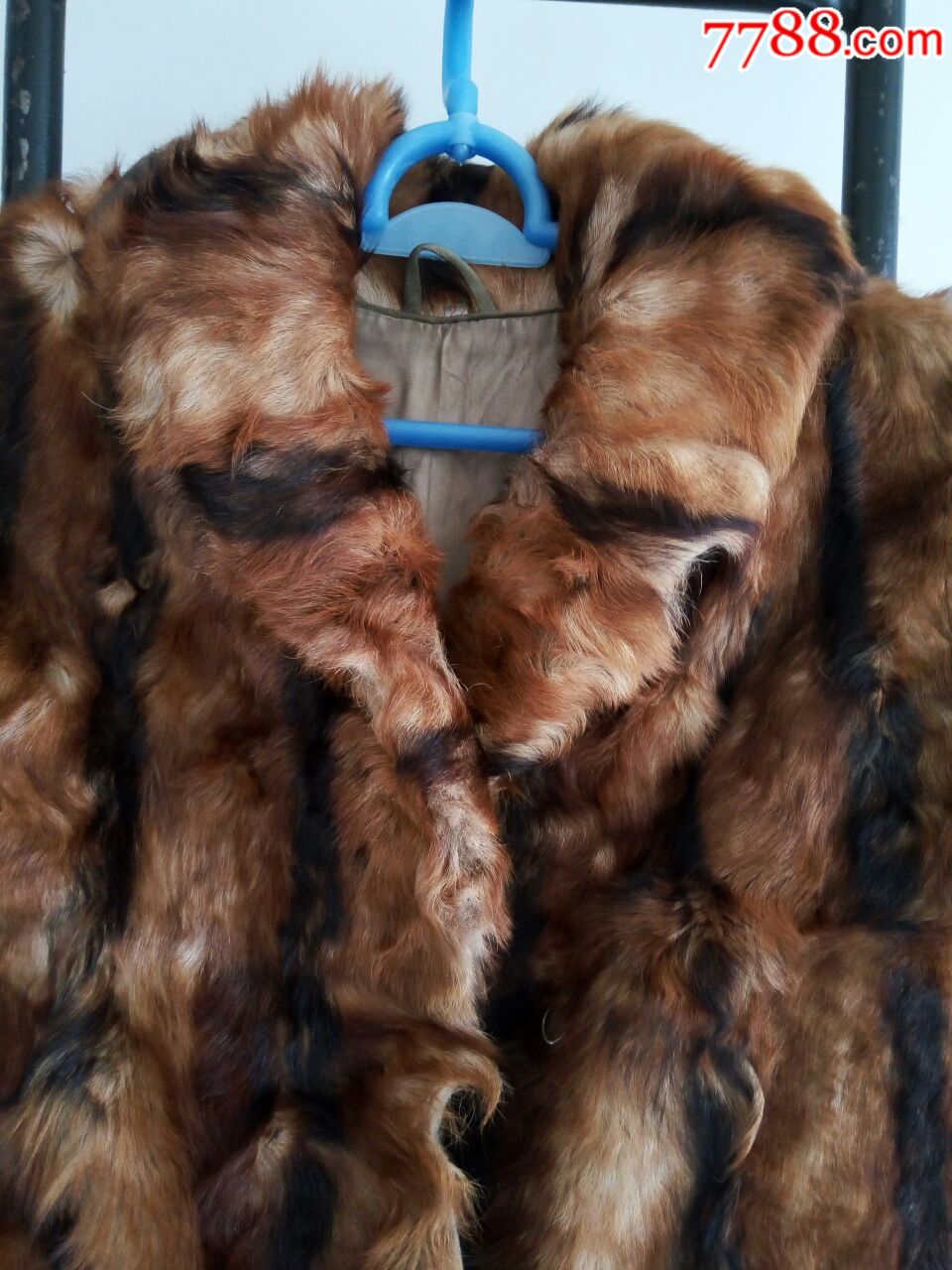 老式松鼠毛皮大衣,东北老裘皮