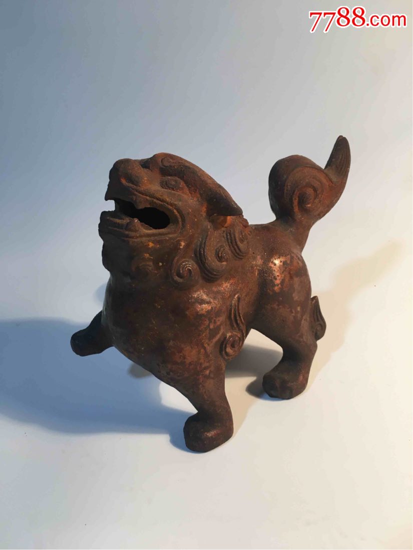 民国时期老铸铁的朝天吼