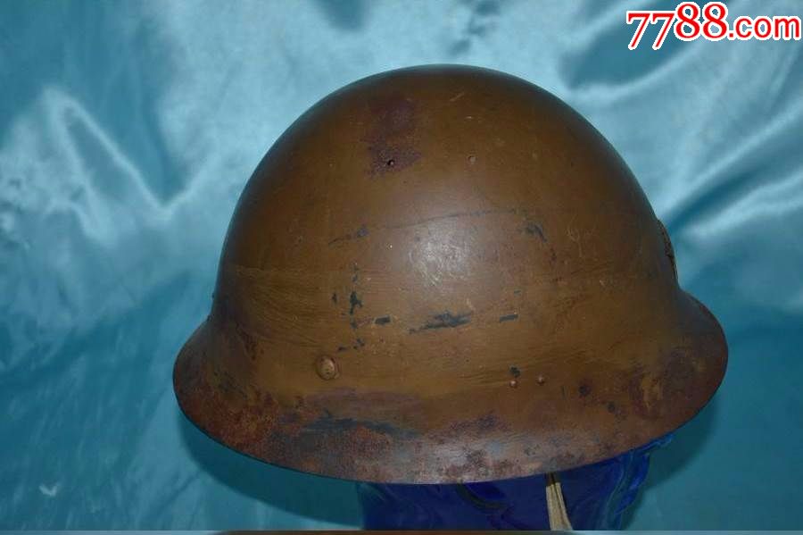 二战日军鬼子90式钢盔头盔_民国旧物【7788商
