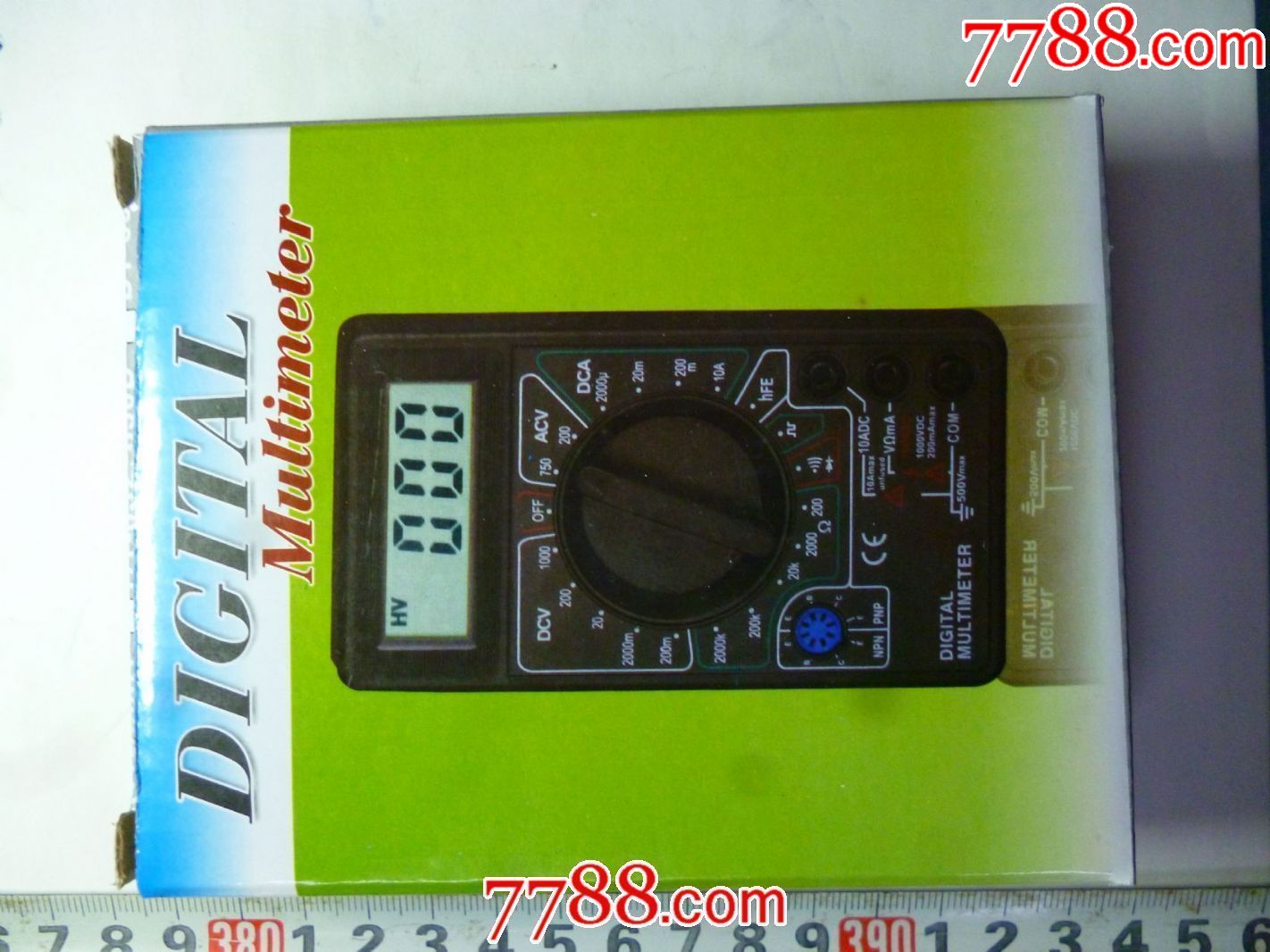 外国制造数字显示【digital】牌【dt-830】万用表!【修理必备工具】