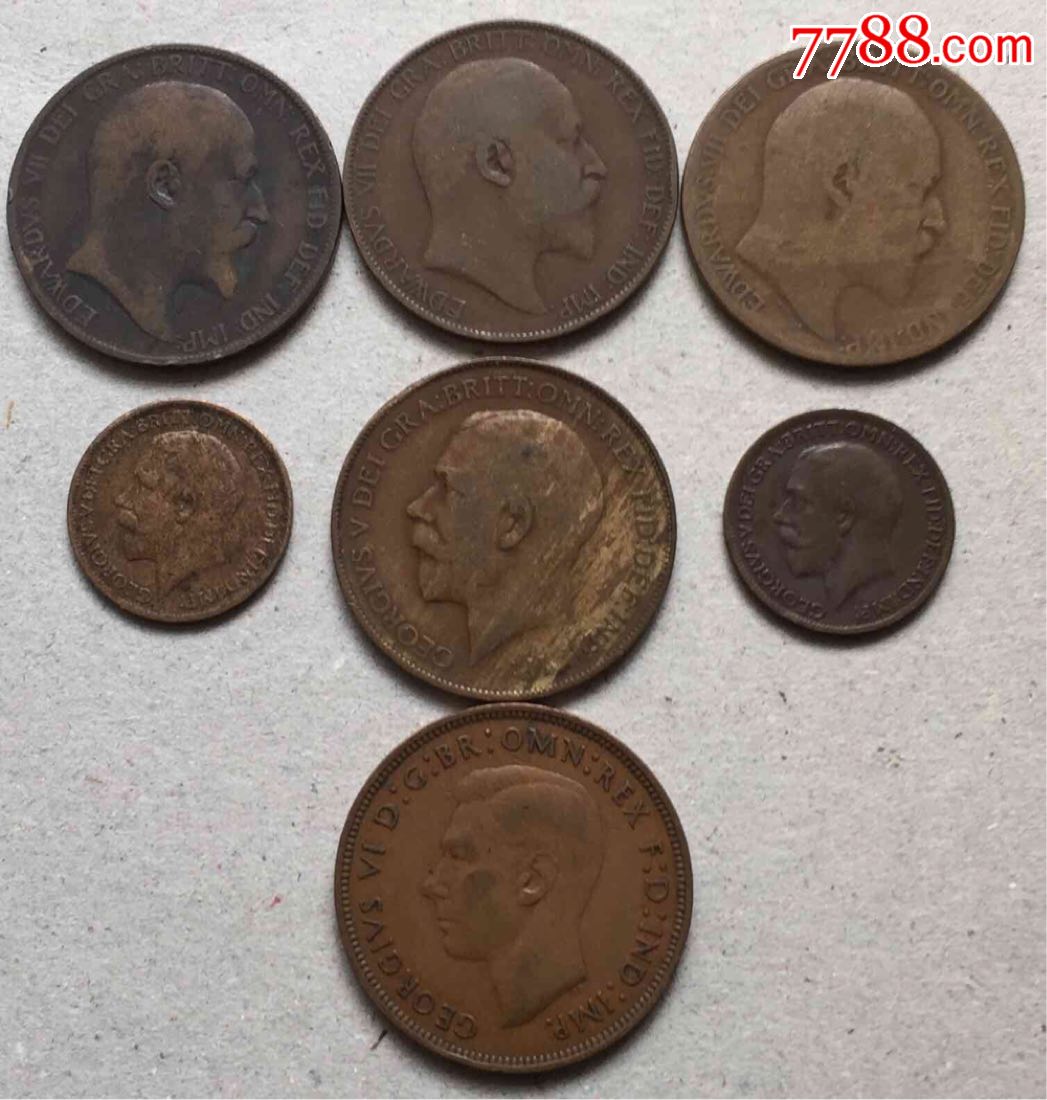 英国乔五/乔六/爱七便士