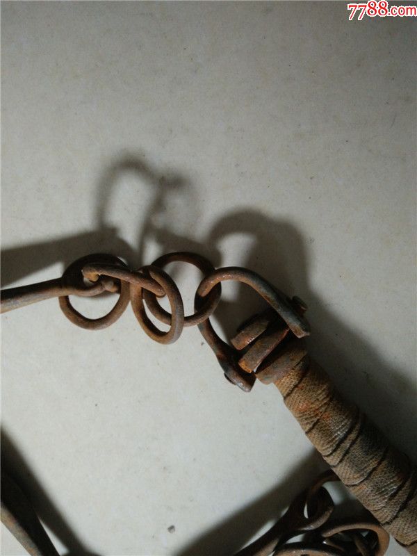 保存较好的民国七节鞭