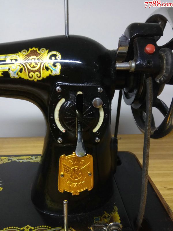 1400老式脚踏缝纫飞人牌缝纫机