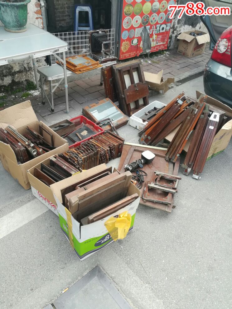 刚打一老影楼设备一批,-方箱\/木箱相机-7788商