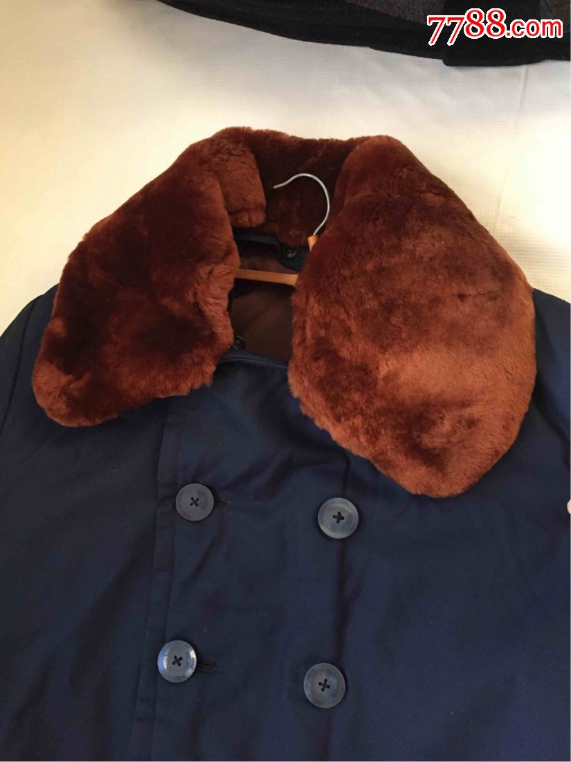 全新老式麦穗羊皮大衣