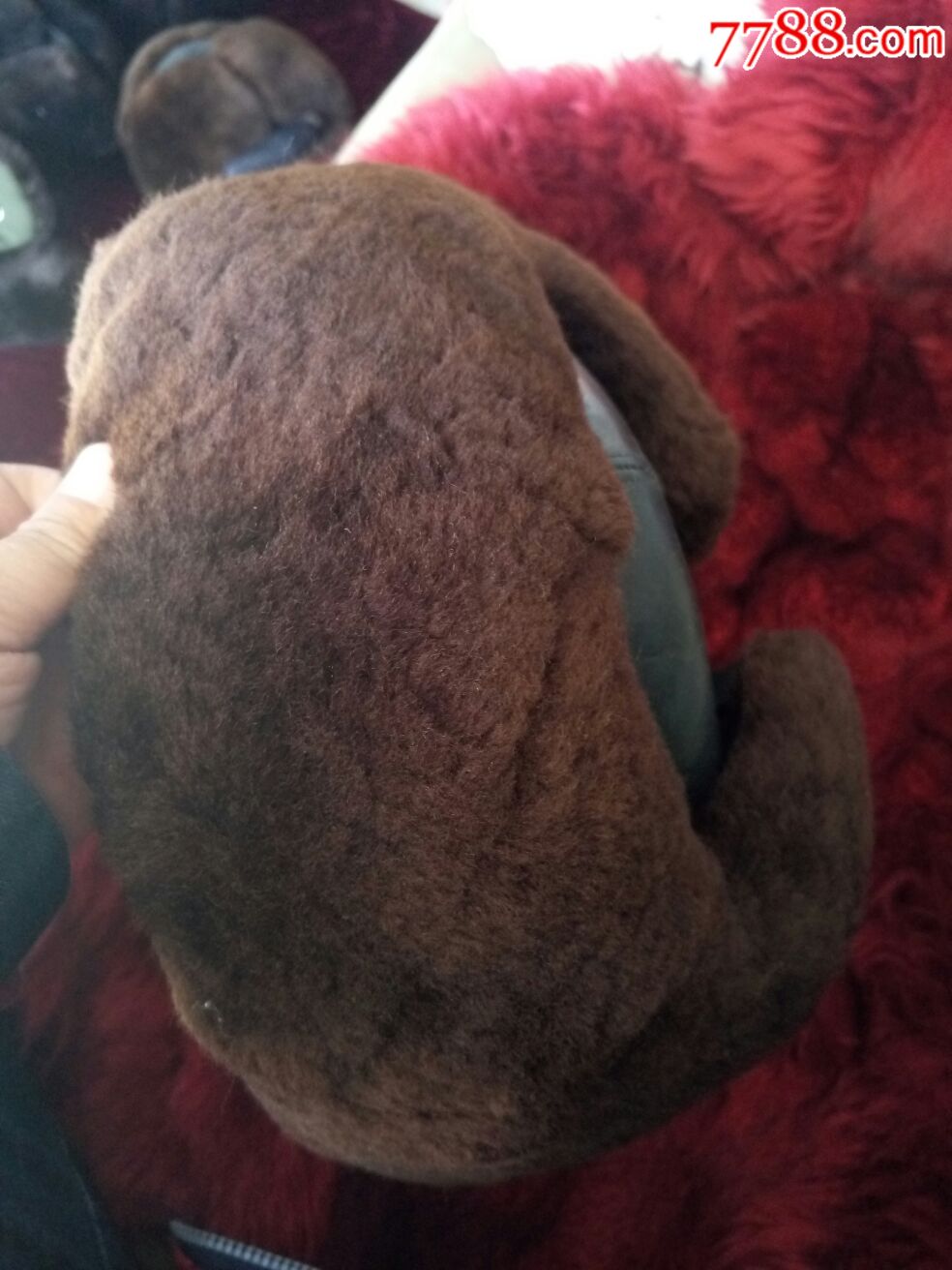 全新老式皮顶羊剪绒-帽子-7788商城__七七八八