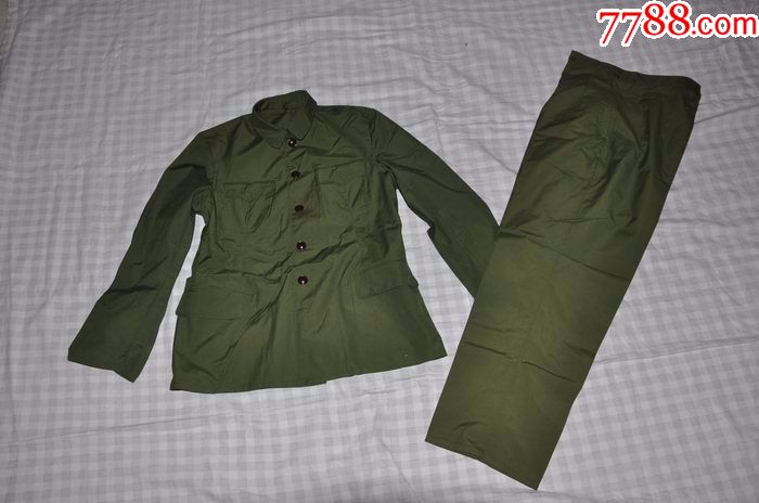 全新原套65陆*干部正二号的确良军装一套(3540厂78年)