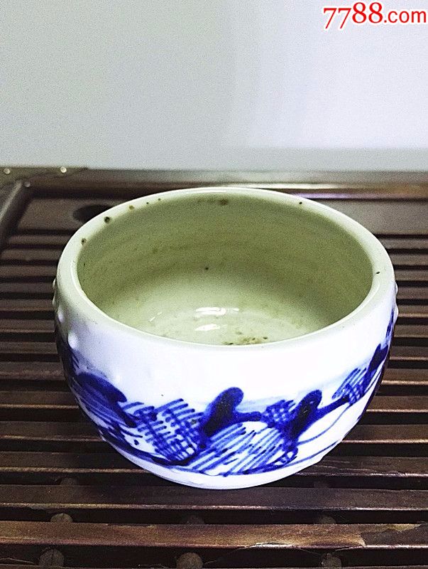 青花鼓钉洗(鼓钉缸)