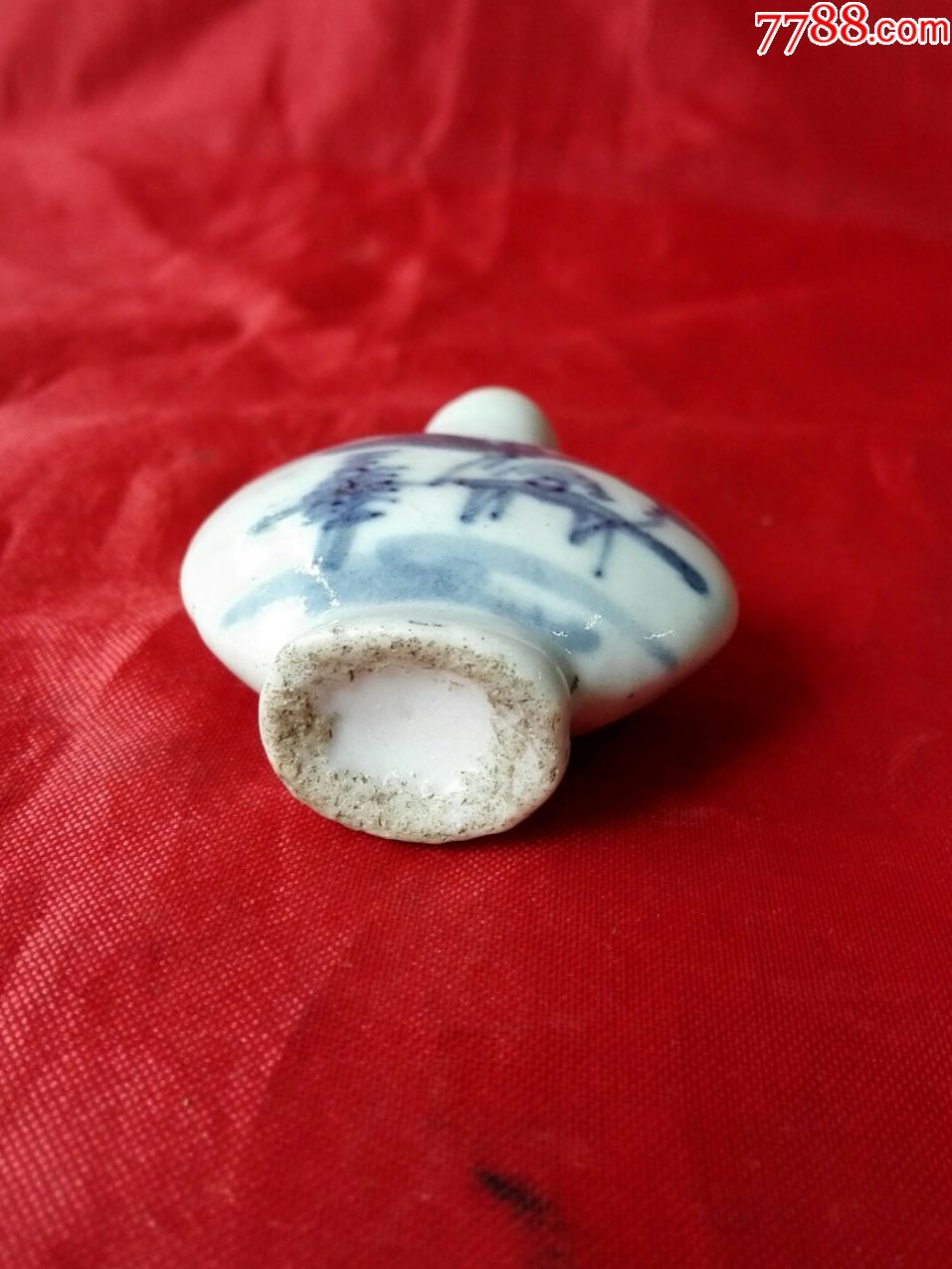 【明代】青花鼻烟壶