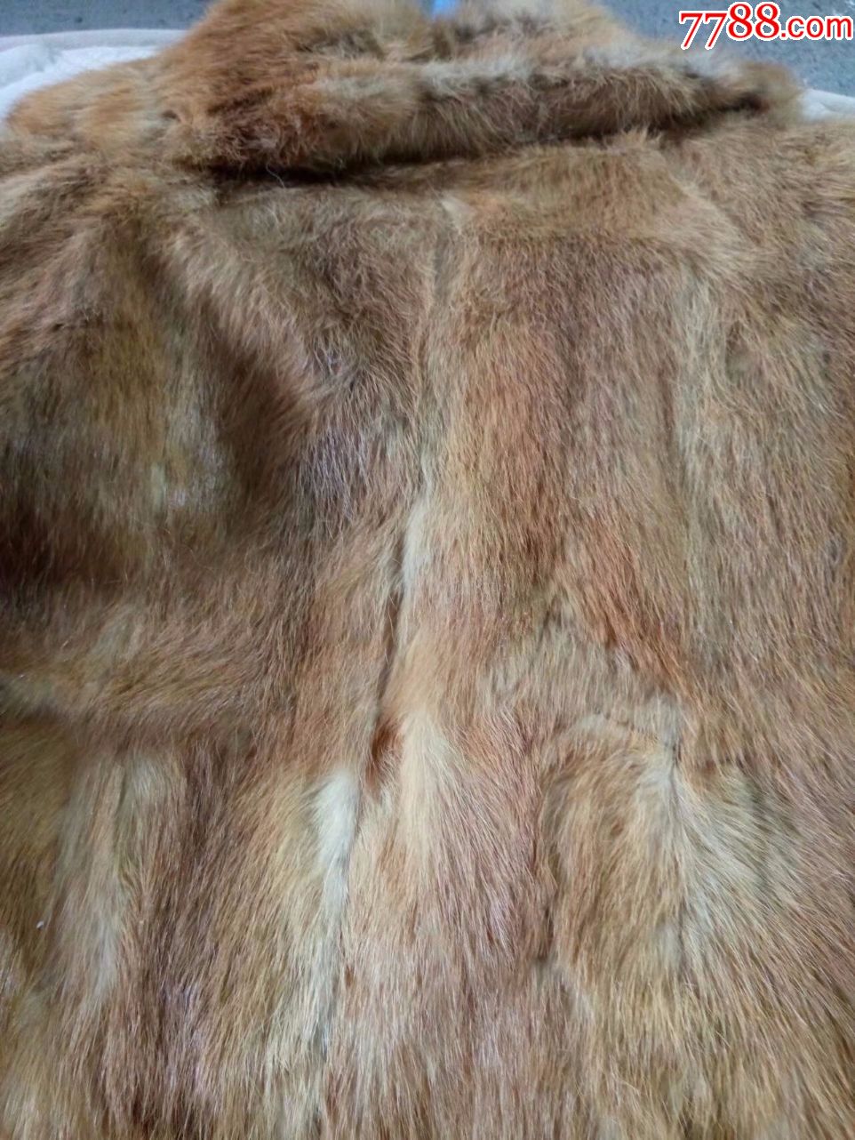 黄鼠狼毛皮大衣,老裘皮,老皮草