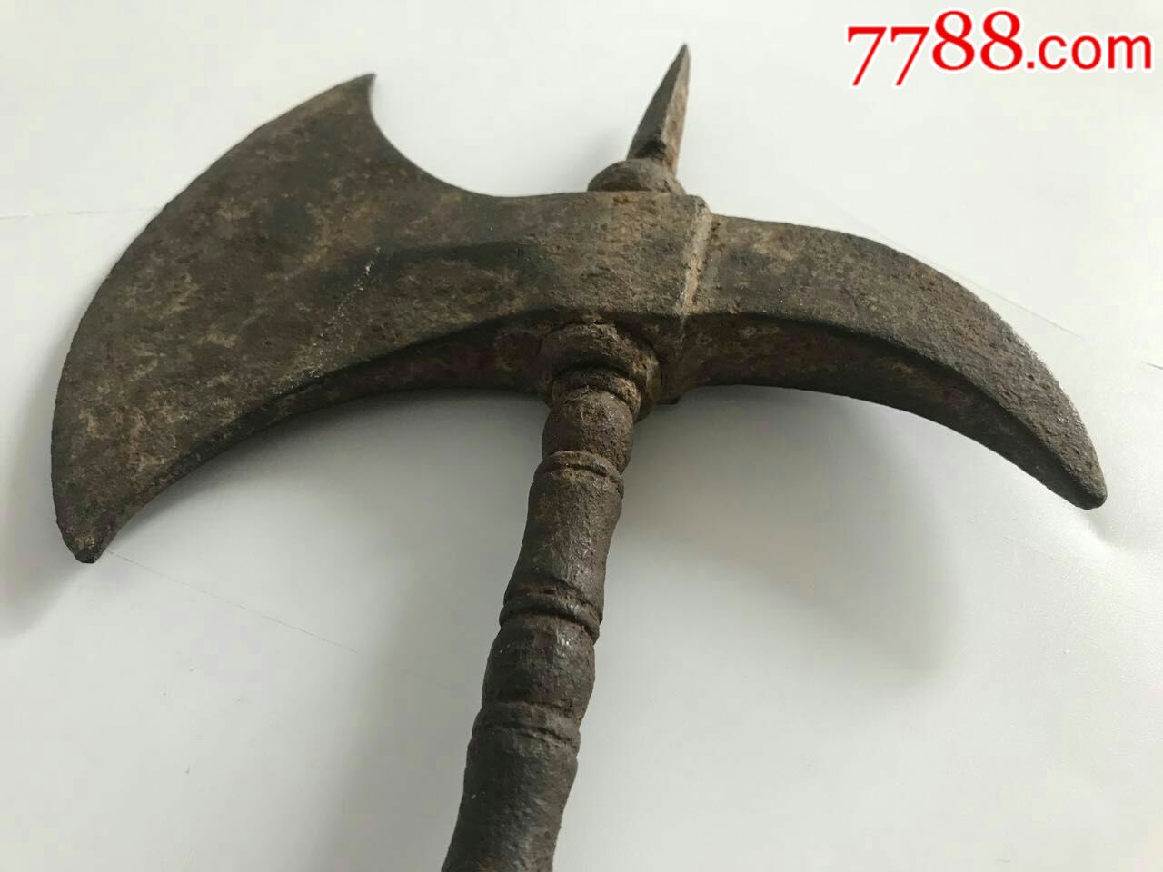 清早期,老兵器铁斧