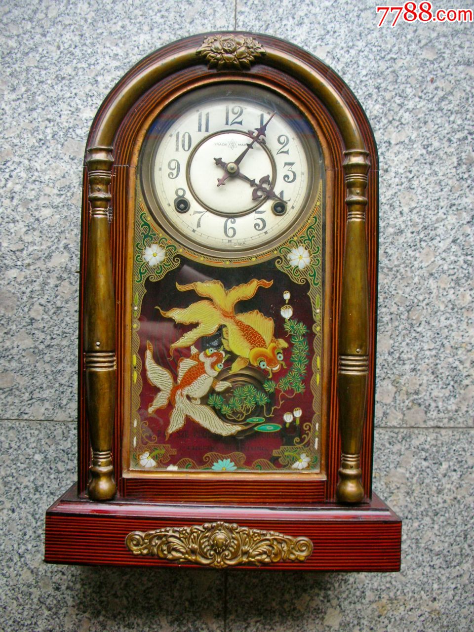 民国宝字牌双鱼座钟-se56660542-座钟/落地钟-零售-7788收藏__中国