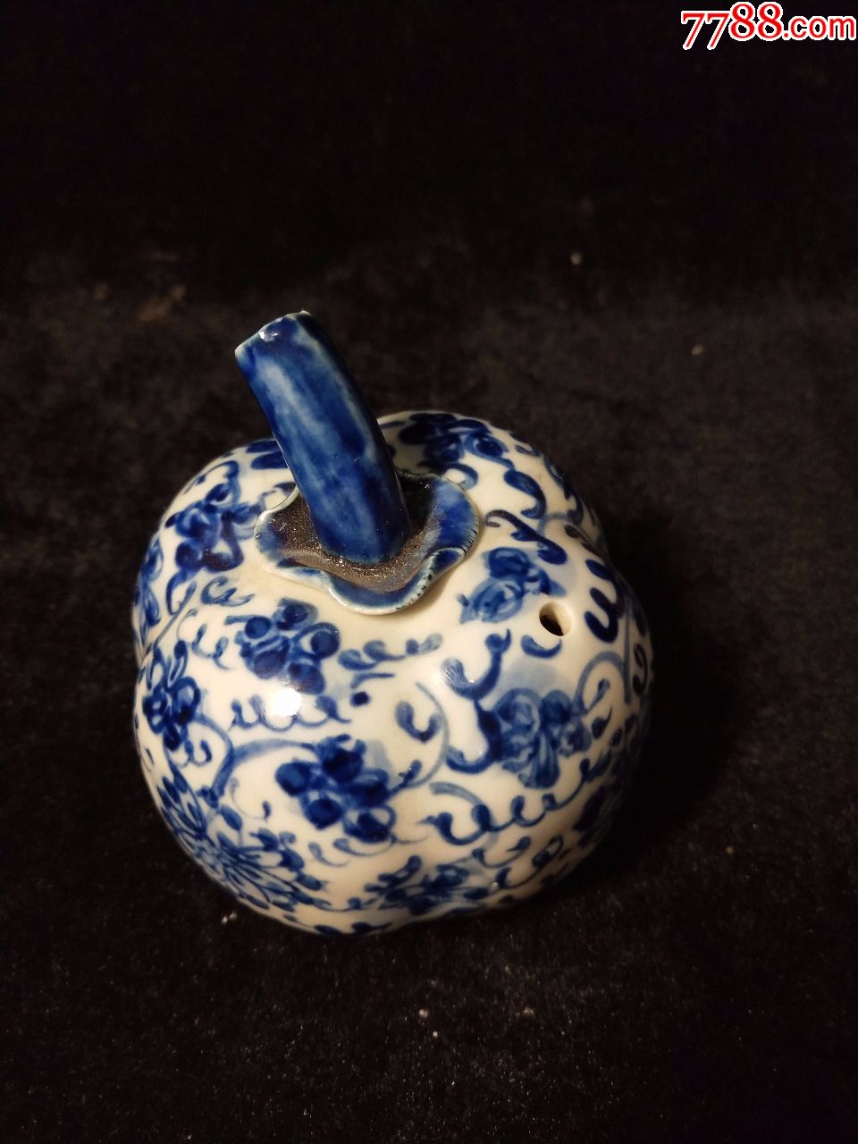 青花南瓜形水滴