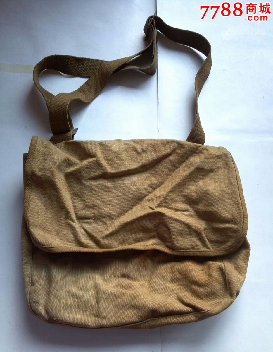 老帆布包