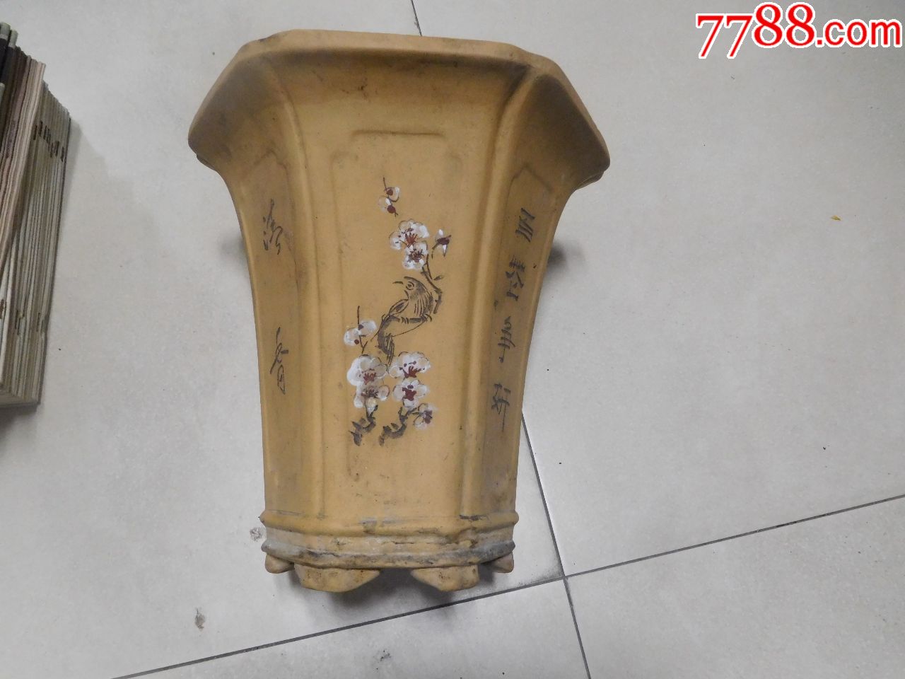 80年代【六角花盆】