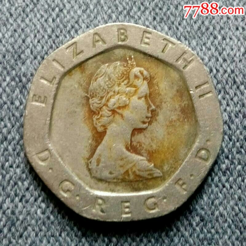 英国1982年20便士