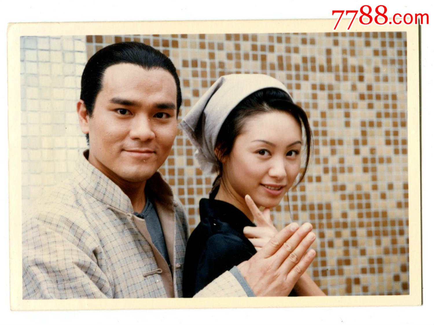 【明星照片】香港演员-著名红星-郭可盈-功夫打女-原照