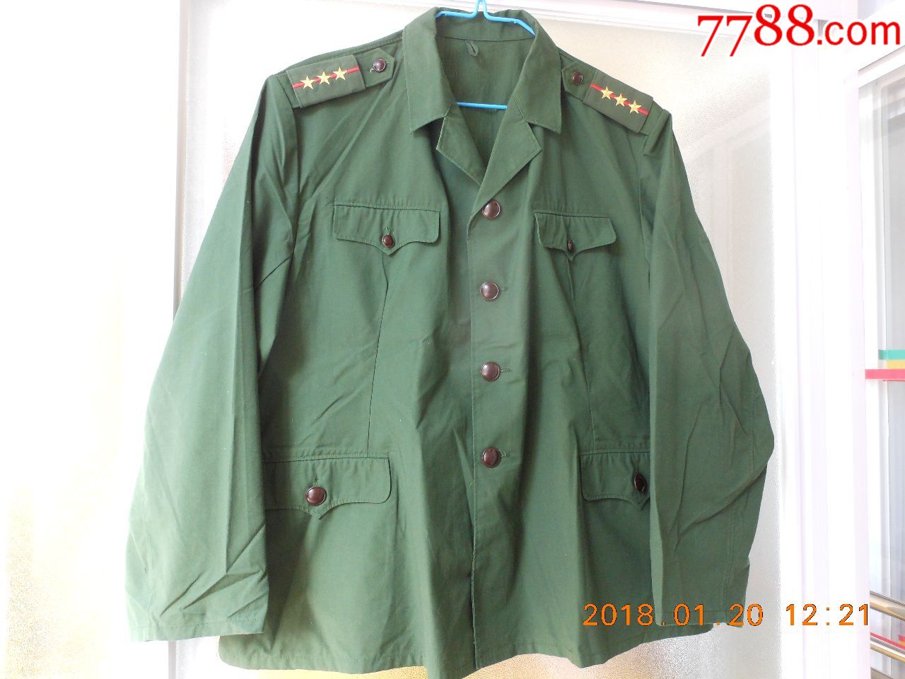 87橄榄绿作训服上衣3型2号