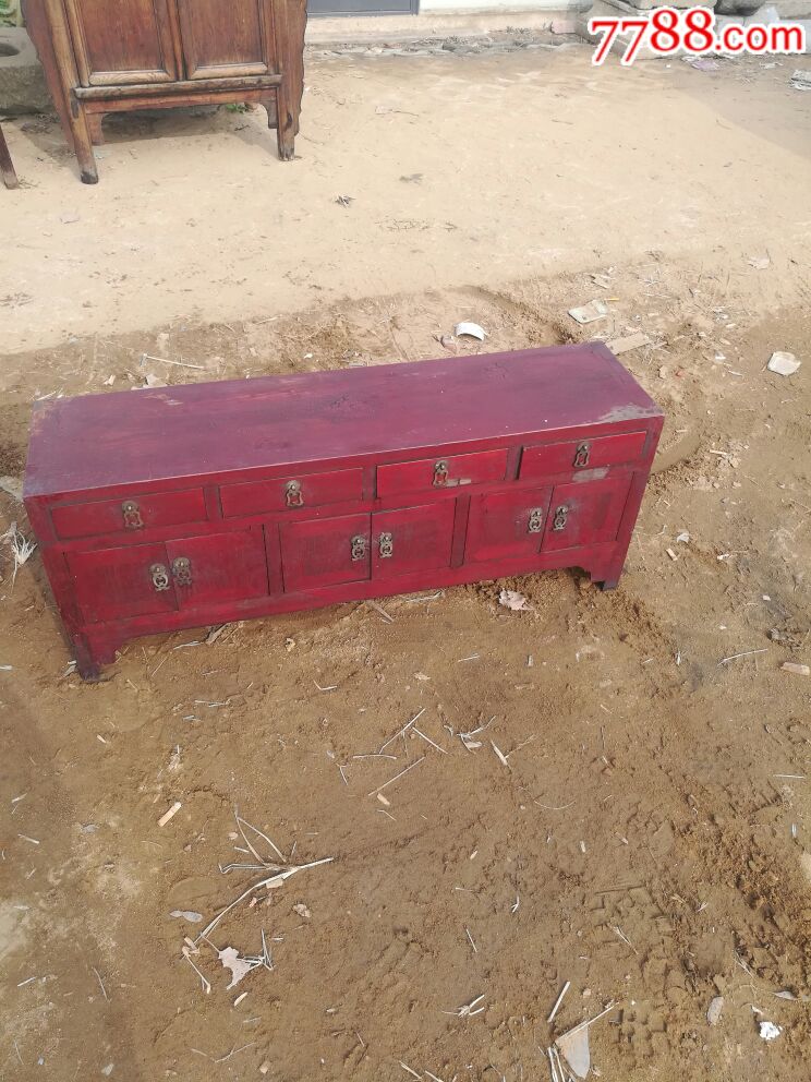 楸木炕柜,解放后