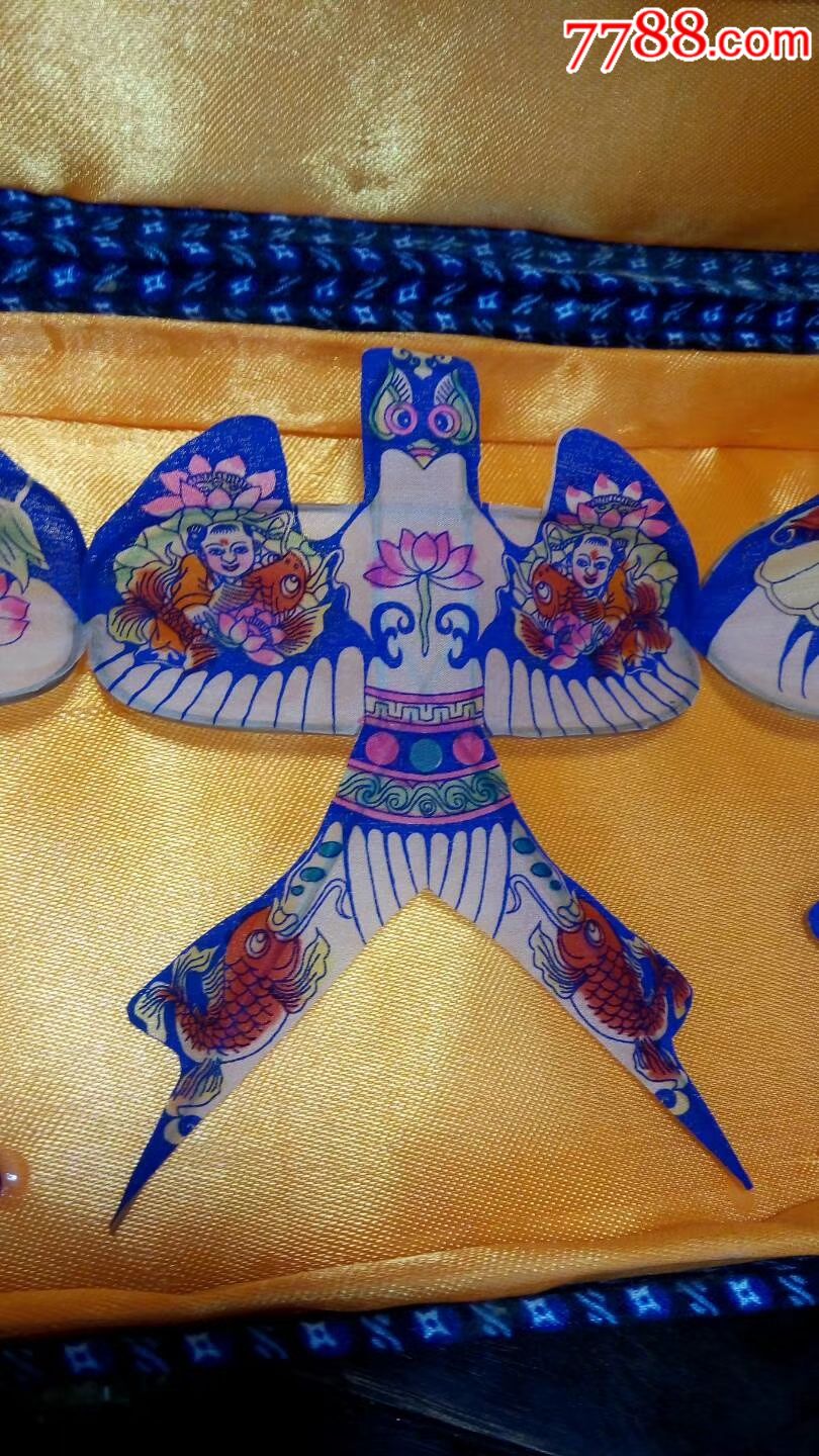 80年代艺术风筝一套(4个)