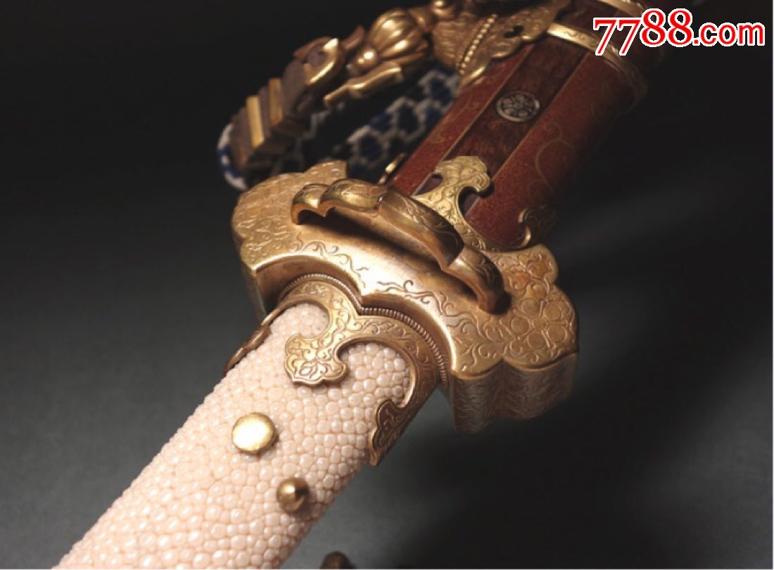 宗次剑梅钵家纹日本战国时期古兵器实物与图片一致