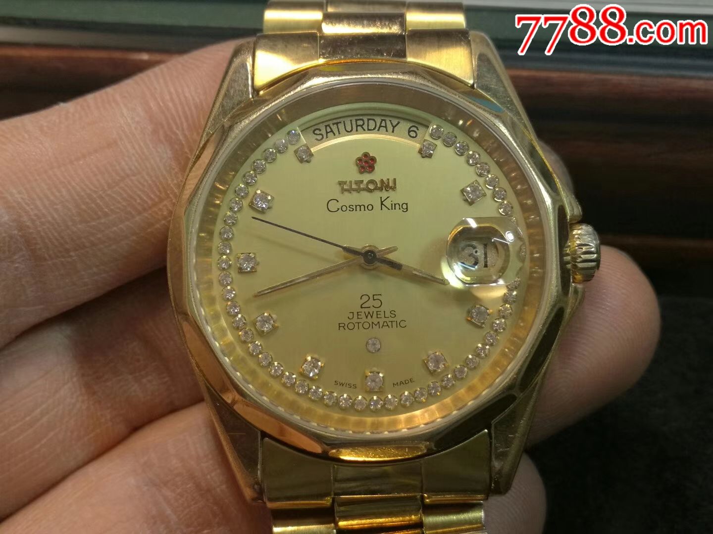 梅花王自动表,包金表壳,精磨2834机芯,以洗油保养好了,走时好,_价格