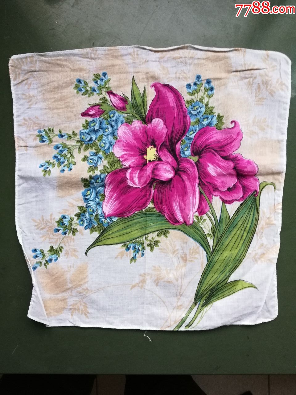花卉手帕,手绢