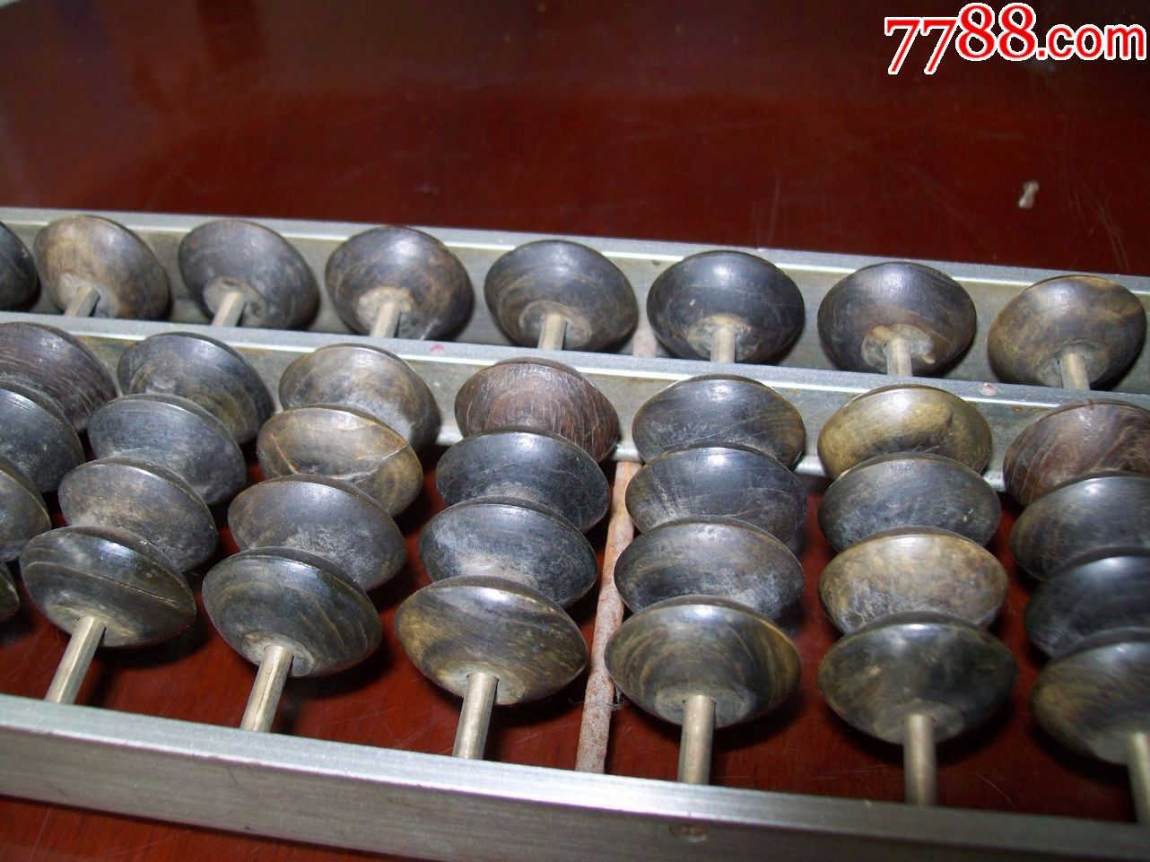 天然牛角珠子算盘