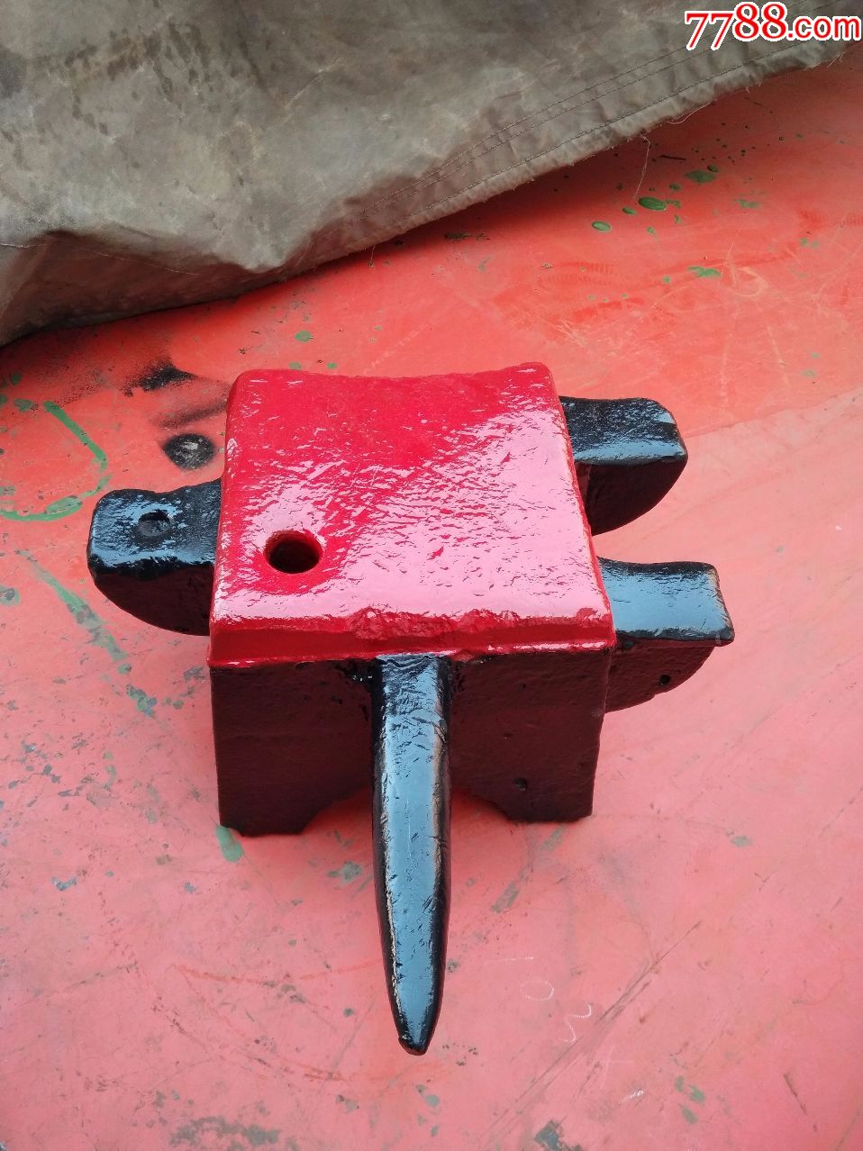 二手铁砧子,铁墩子,铁匠铺打铁工具