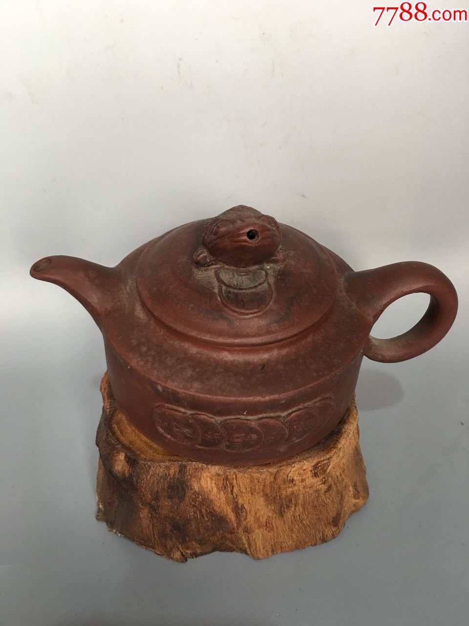 金蝉吐钱紫砂壶