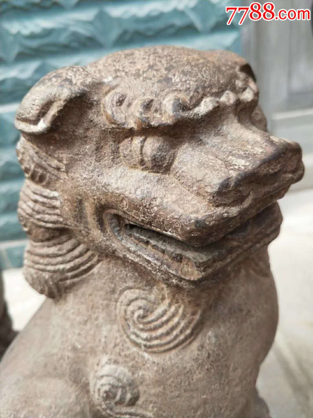 明代小獅子一對