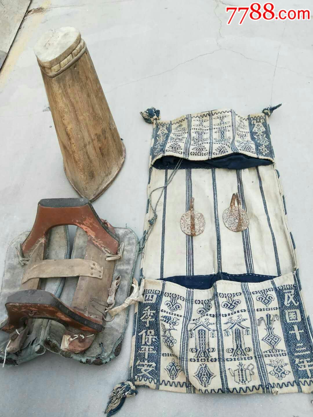 民国十三年生易人骑用过的马具一套品