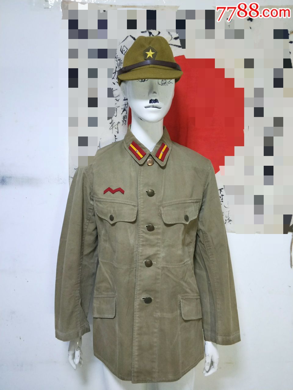 二战日军服装颜色图片