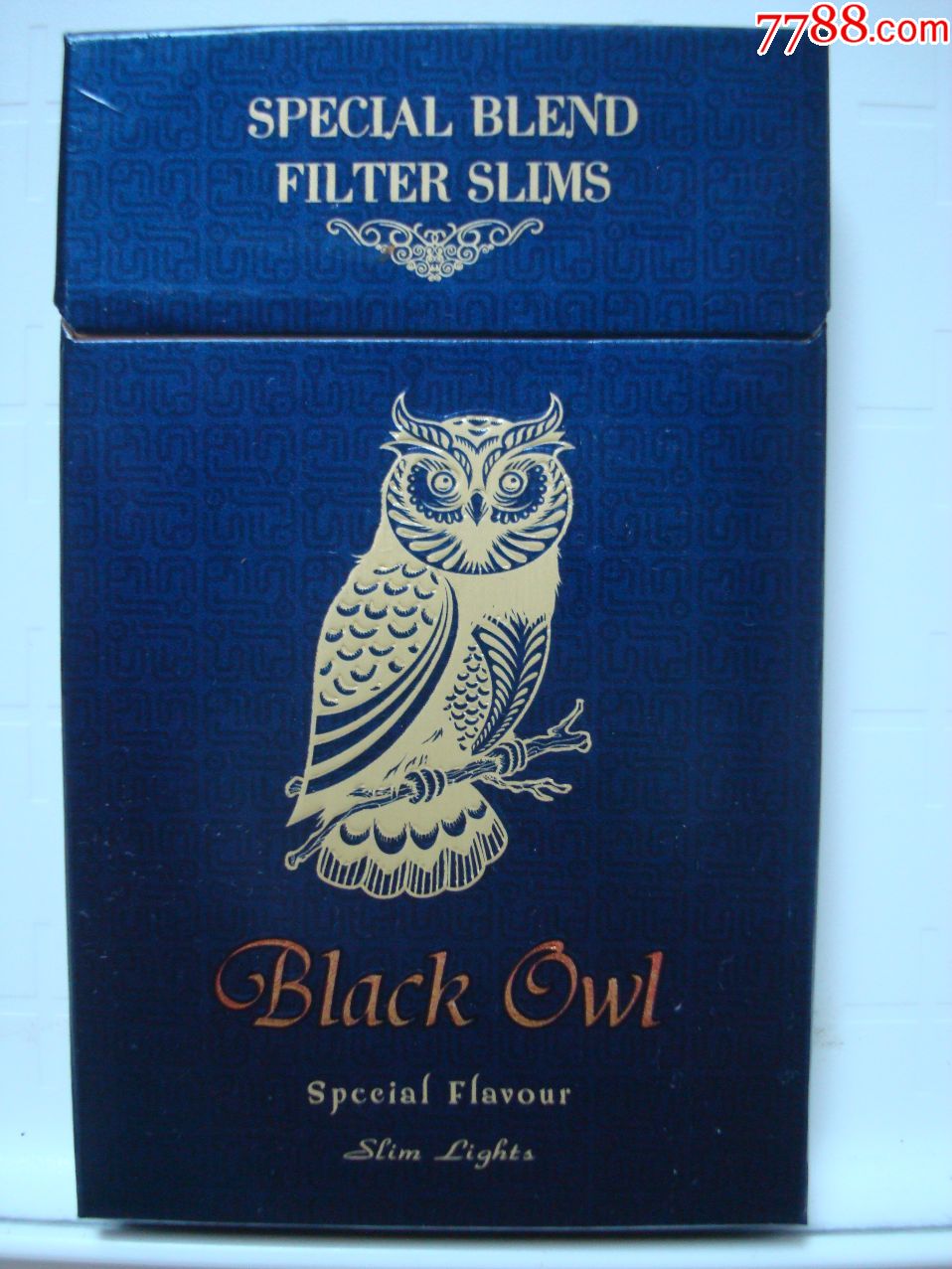 blackowl―――【越南·黑色猫头鹰】――细支-se58548144-烟标/烟盒