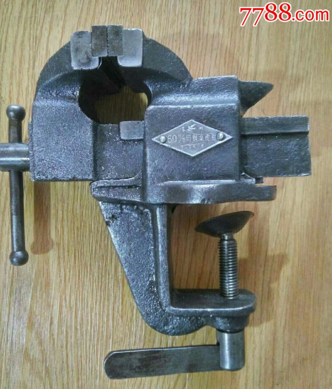 台钳桌虎钳老工具