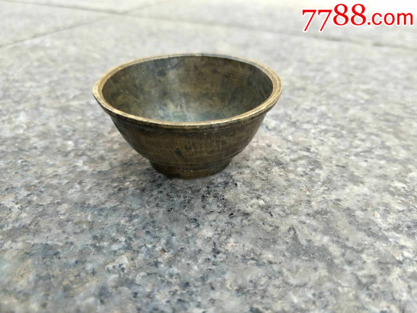 民国小铜碗