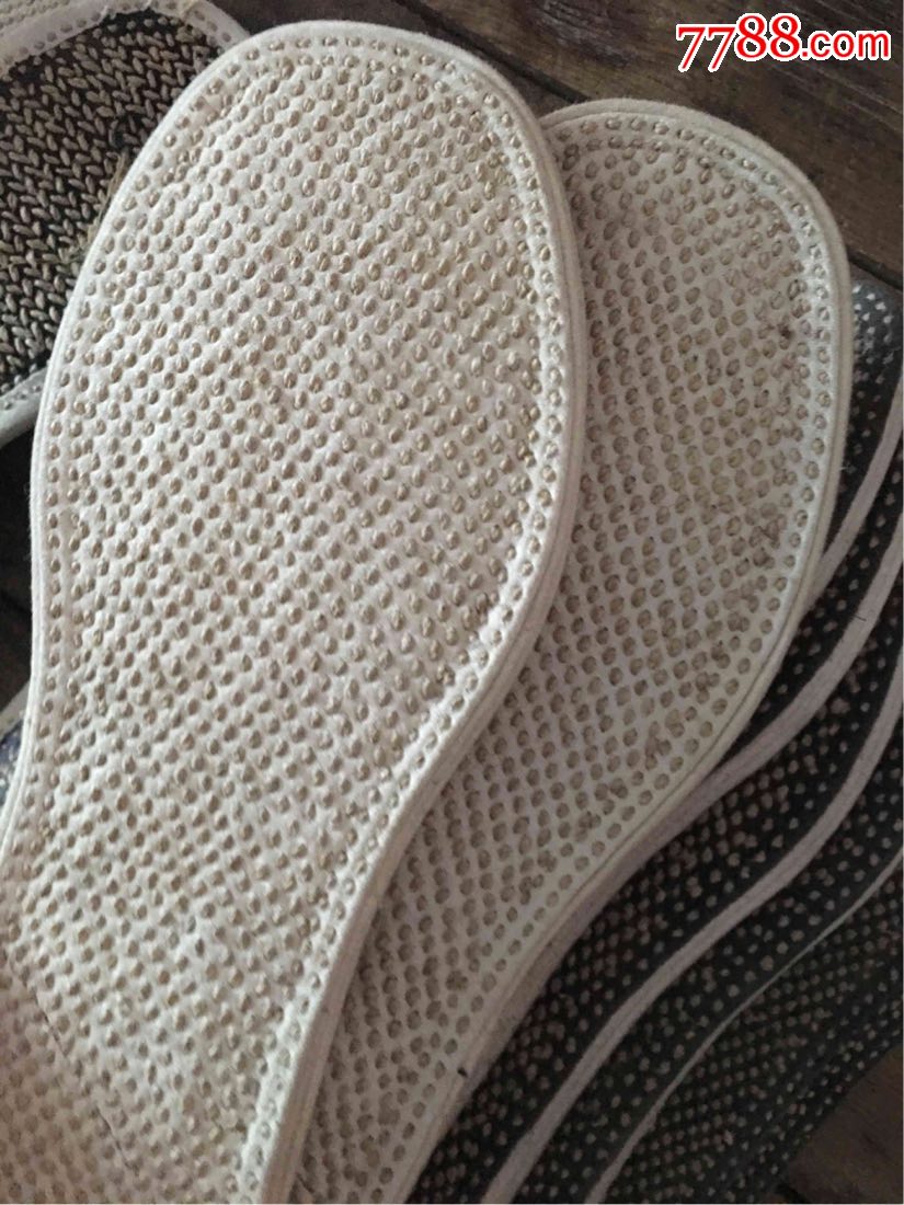 民俗.手工纳的千层底.山东特色.8双