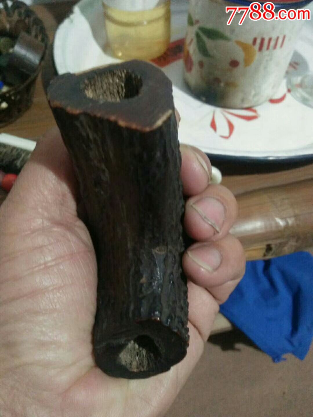 包浆红润清代老鹿角