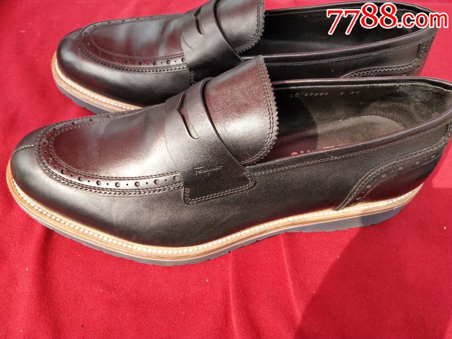 世界顶级品牌,菲拉格慕男鞋,44码